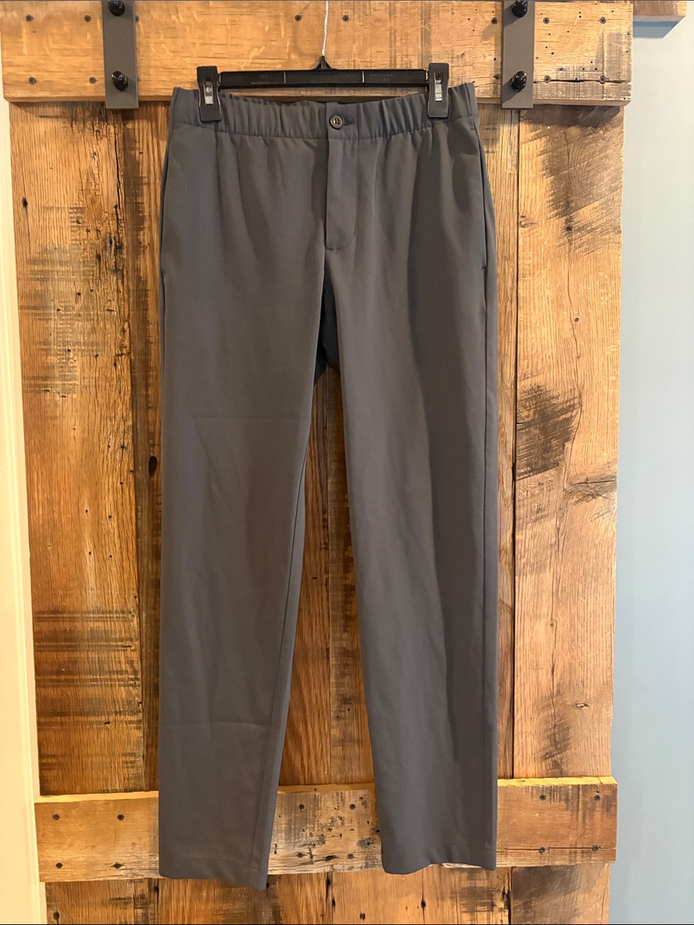 Bonobos Charcoal Gray Straight-Leg Chinos